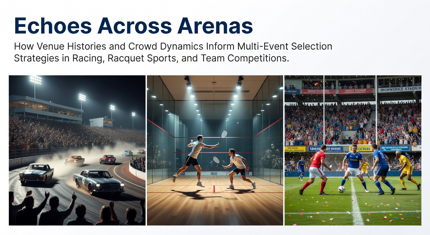 Historic racing venue with packed stands showing crowd influence on event selection