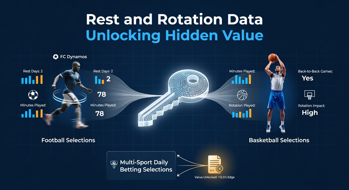 Players managing rest and recovery between football matches and basketball games