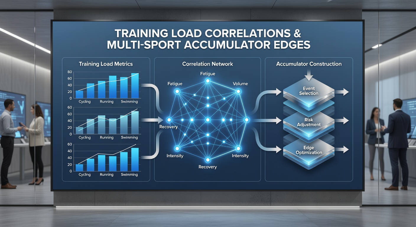 Data visualization of training load trends in accumulator betting